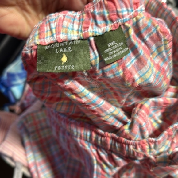 Mountain Lake Women's Capri Size Pxl 100% Cotton - Picture 12 of 12